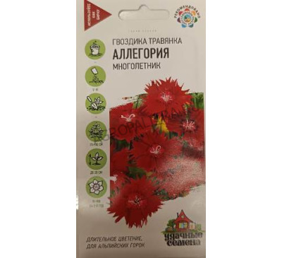 Гвоздика травянка Аллегория, 0,05 г, Гавриш серия Удачные семена
