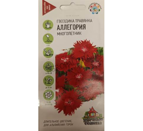 Гвоздика травянка Аллегория, 0,05 г, Гавриш серия Удачные семена