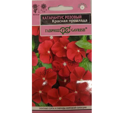 Катарантус Красная прохлада, 5 шт., Гавриш