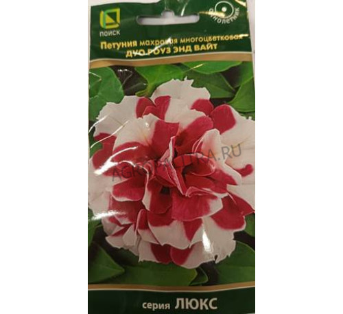 Петуния Дуо Роуз энд Вайт, 10 шт., Поиск