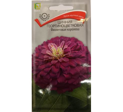 Цинния Фиолетовая королева, 0,4 г, Поиск