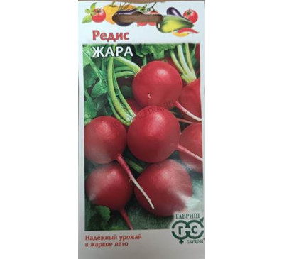 Редис Жара, 3 г, серия Традиция Гавриш